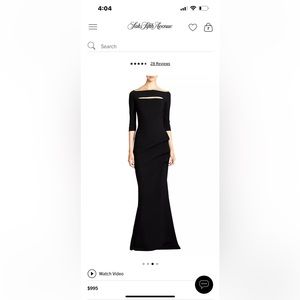 Chiara Boni formal gown! Luxury!! Black, full length.